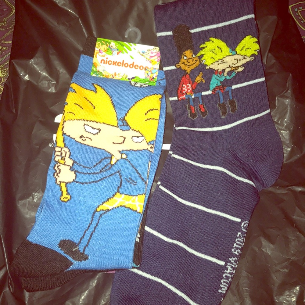 Hey Arnold Men’s long socks